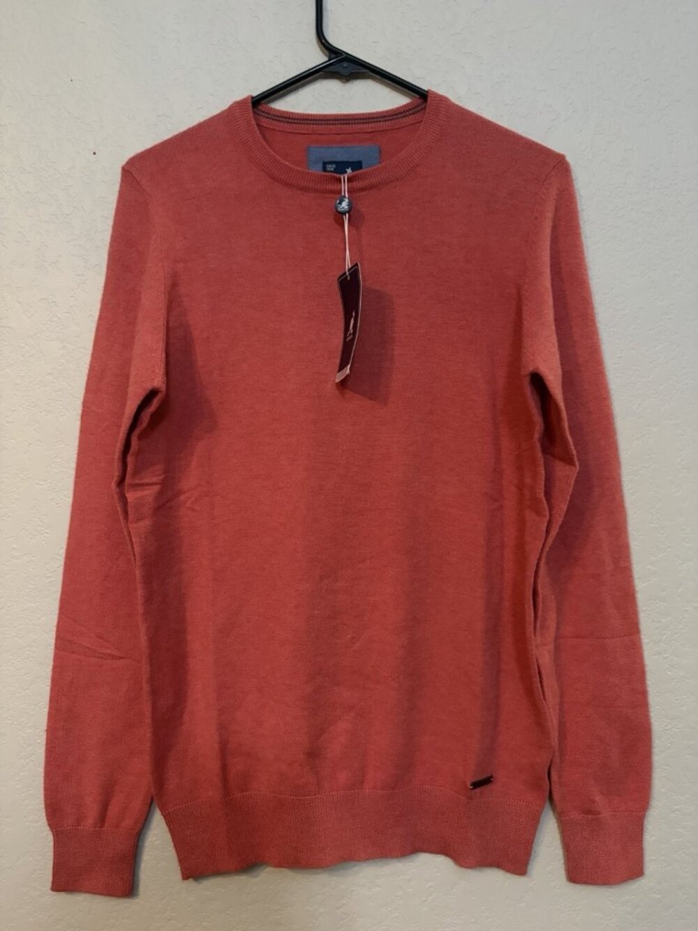 NWT Kangol Sz Small Coral/Rust Sweater